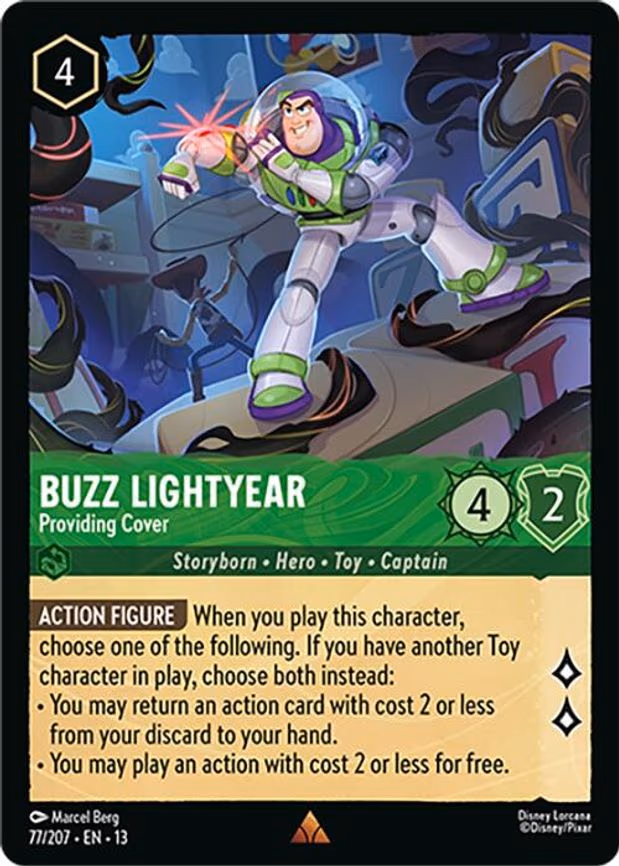 Buzz Lightyear - Providing Cover