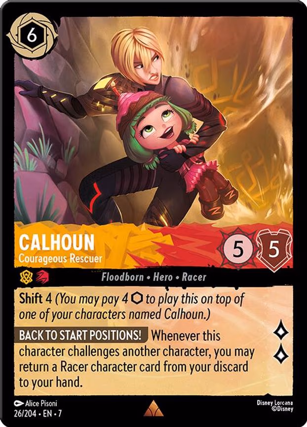 Calhoun - Courageous Rescuer - Rare (26/204)
