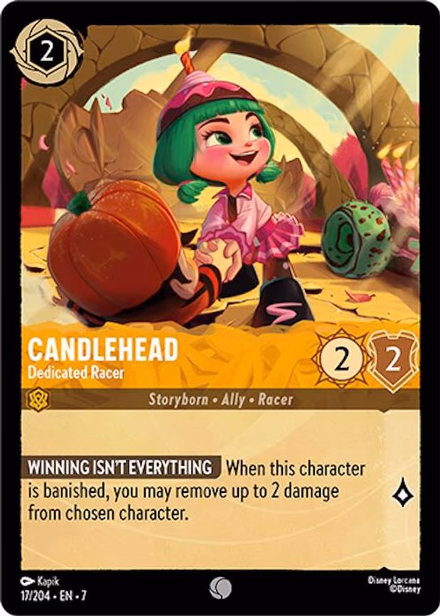 Candlehead - Dedicated Racer - Common (17/204)