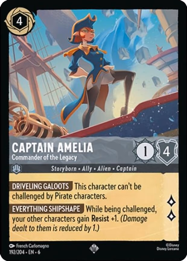 Captain Amelia - Commander of the Legacy