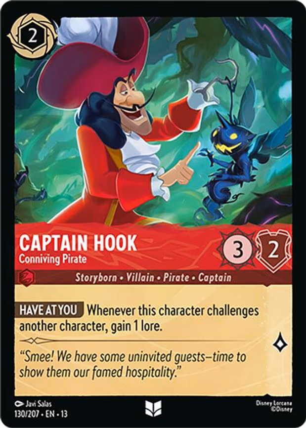 Captain Hook - Conniving Pirate