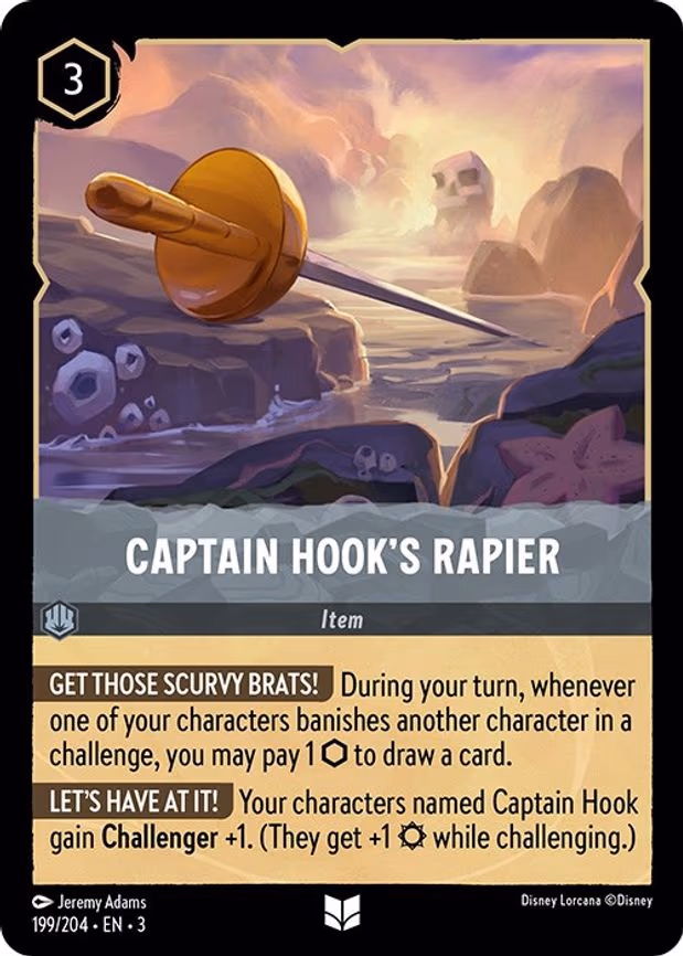 Captain Hook's Rapier