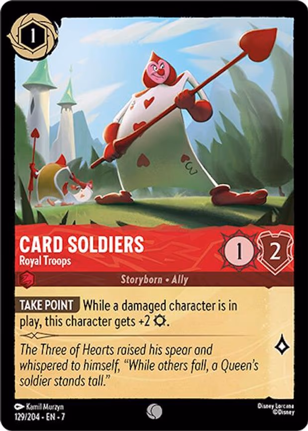 Card Soldiers - Royal Troops - Common (129/204)