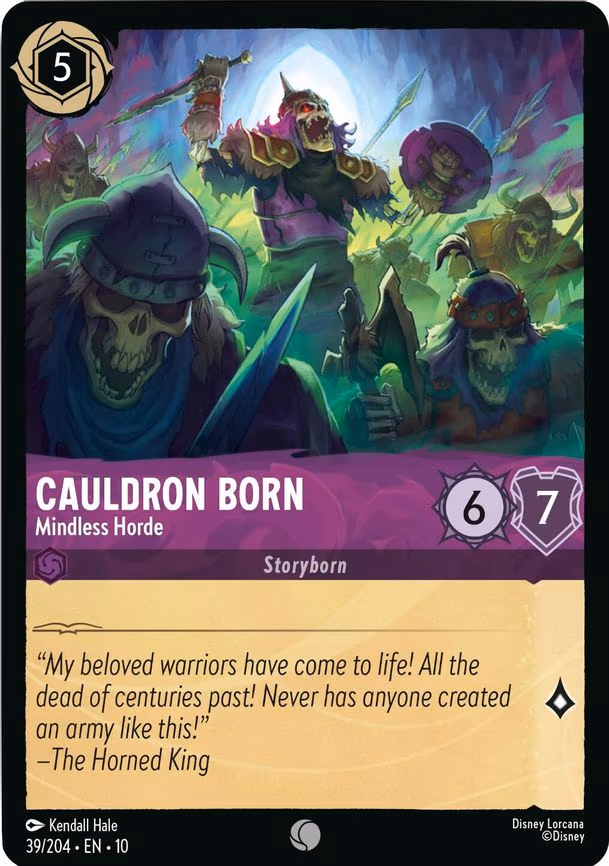 Cauldron Born - Mindless Horde - Common (39/204)