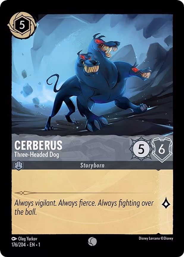 Cerberus - Three-Headed Dog - Common (176/204)