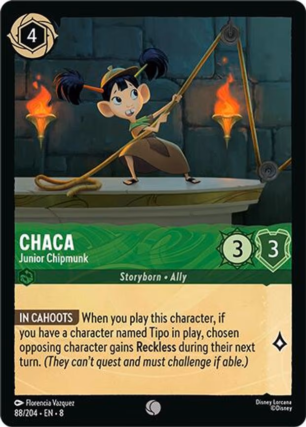 Chaca - Junior Chipmunk - Common (88/204)