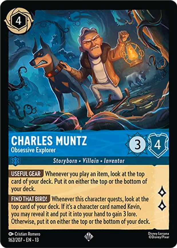 Charles Muntz - Obsessive Explorer - Super Rare (162/204)