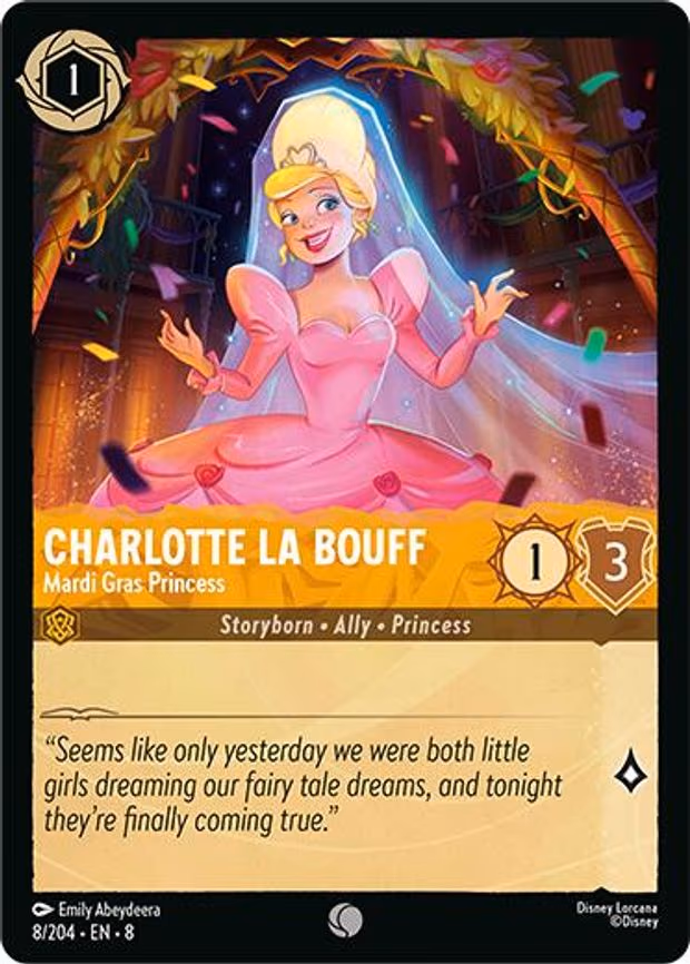 Charlotte La Bouff - Mardi Gras Princess - Common (8/204)