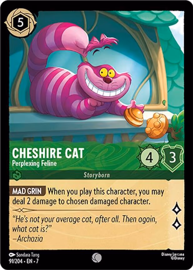 Cheshire Cat - Perplexing Feline - Common (91/204)