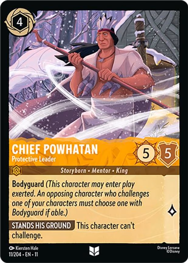 Chief Powhatan - Protective Leader