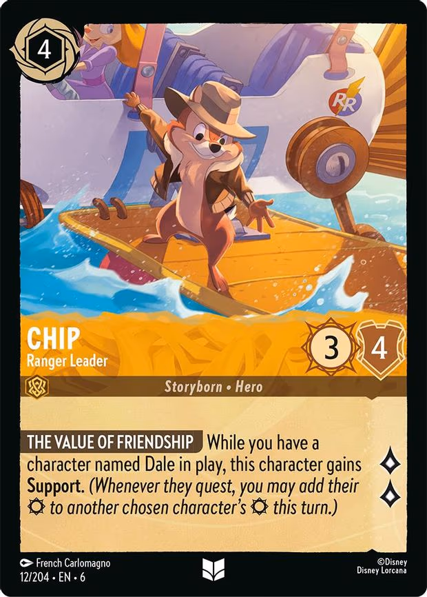 Chip - Ranger Leader - Uncommon (12/204)