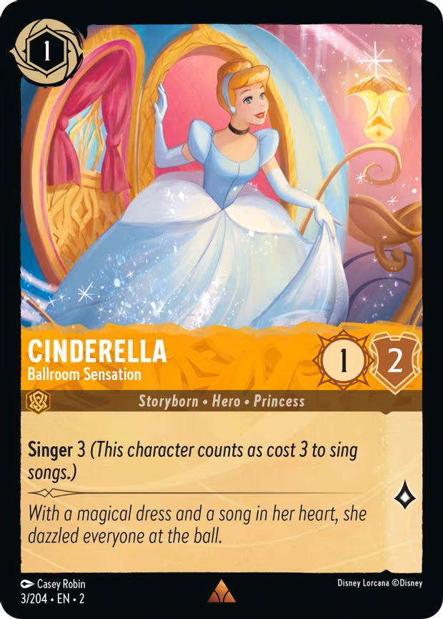 Cinderella - Ballroom Sensation - Rare (3/204)