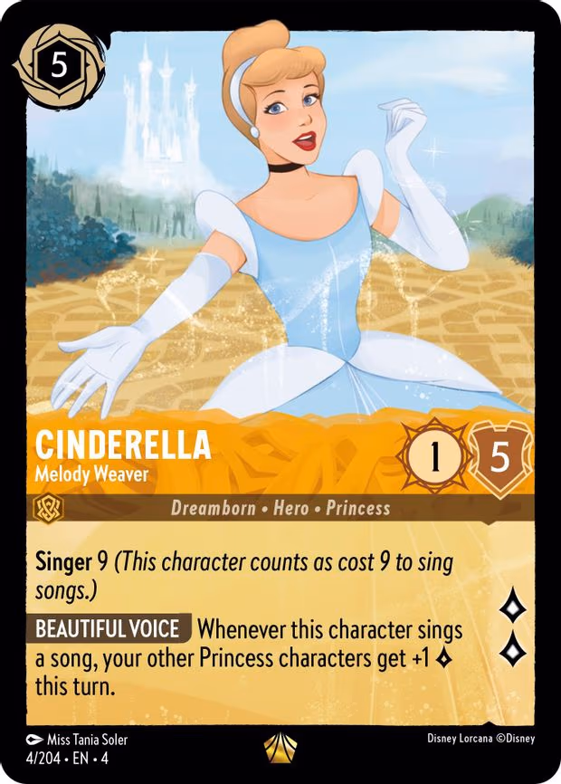 Cinderella - Melody Weaver - Legendary (4/204)