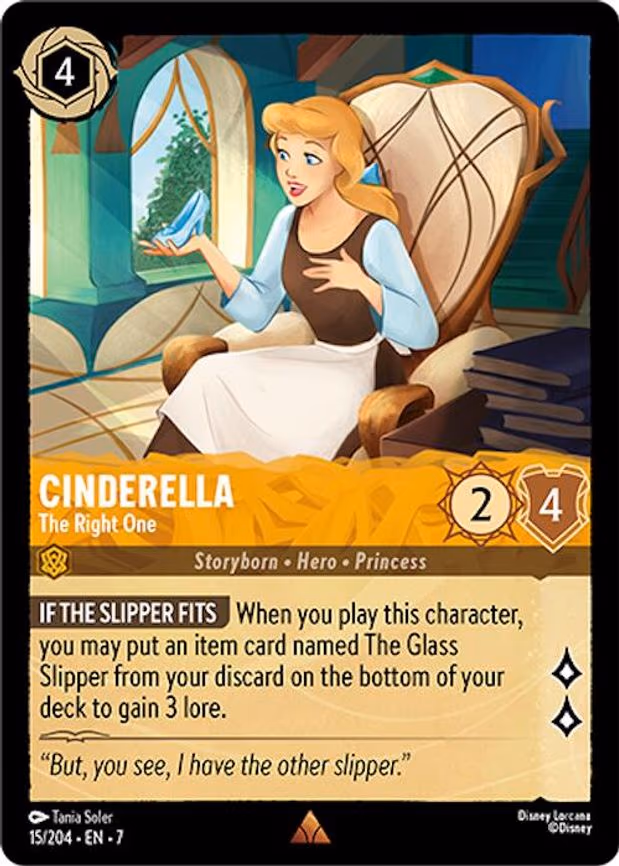Cinderella - The Right One - Rare (15/204)