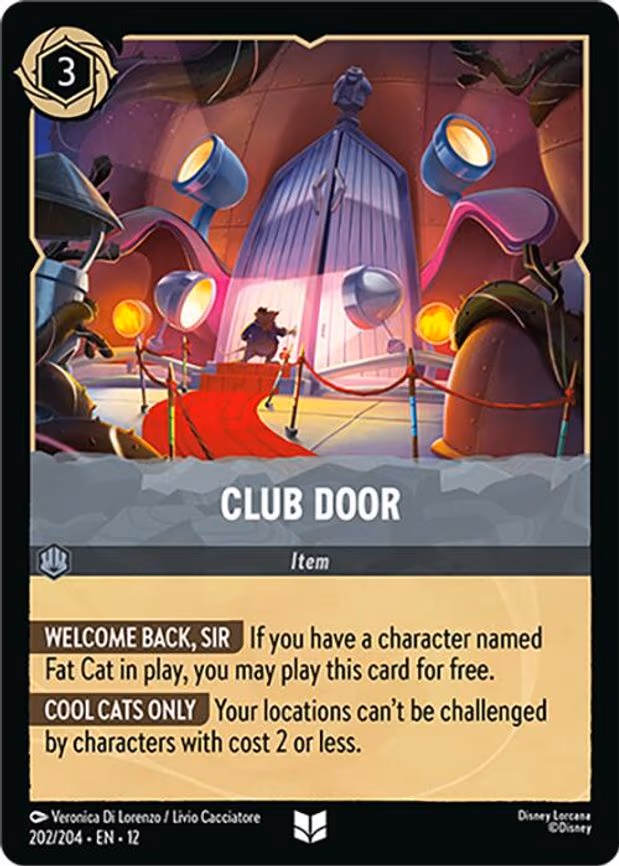 Club Door - Uncommon (202/204)