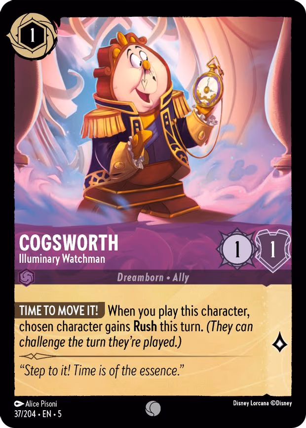 Cogsworth - Illuminary Watchman - Common (37/204)