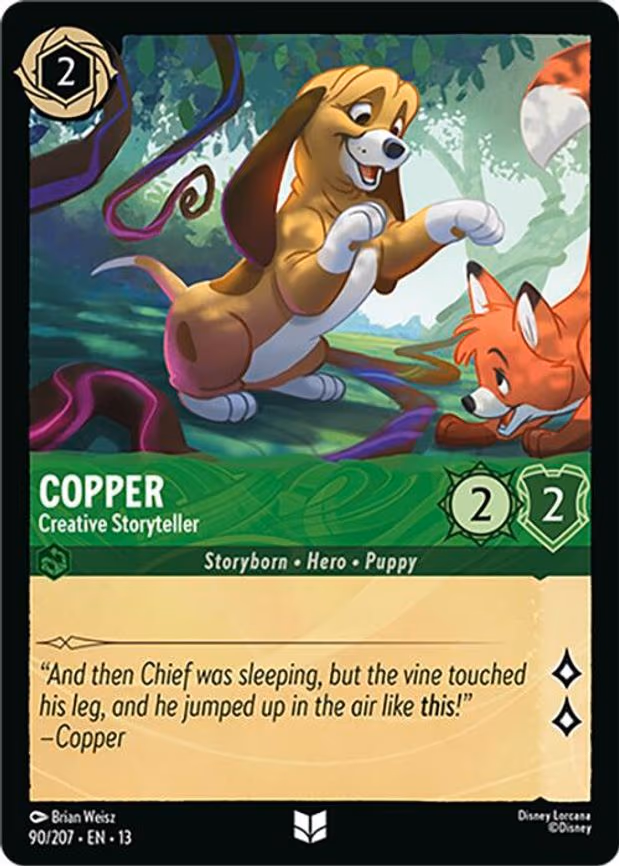 Copper - Creative Storyteller - Uncommon (90/204)