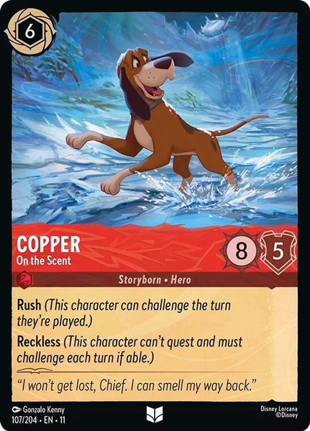 Copper - On the Scent - Uncommon (107/204)