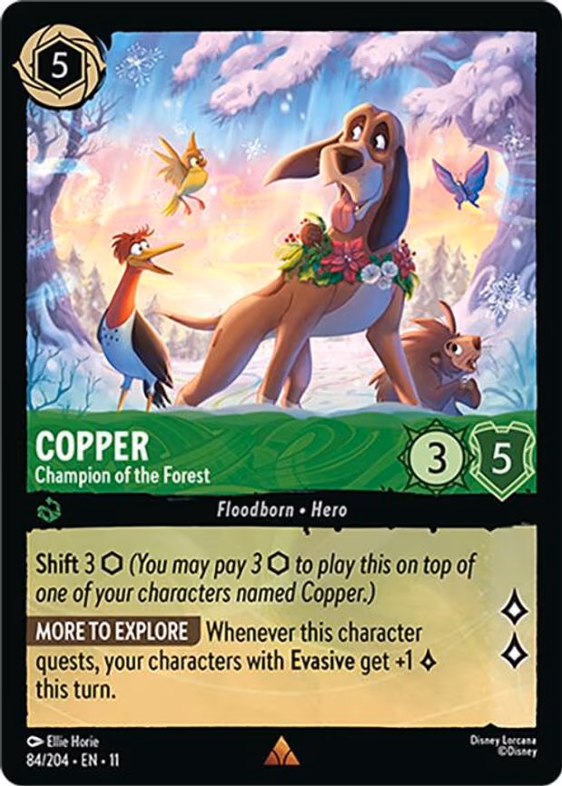 Copper - Champion of the Forest - Rare (84/204)