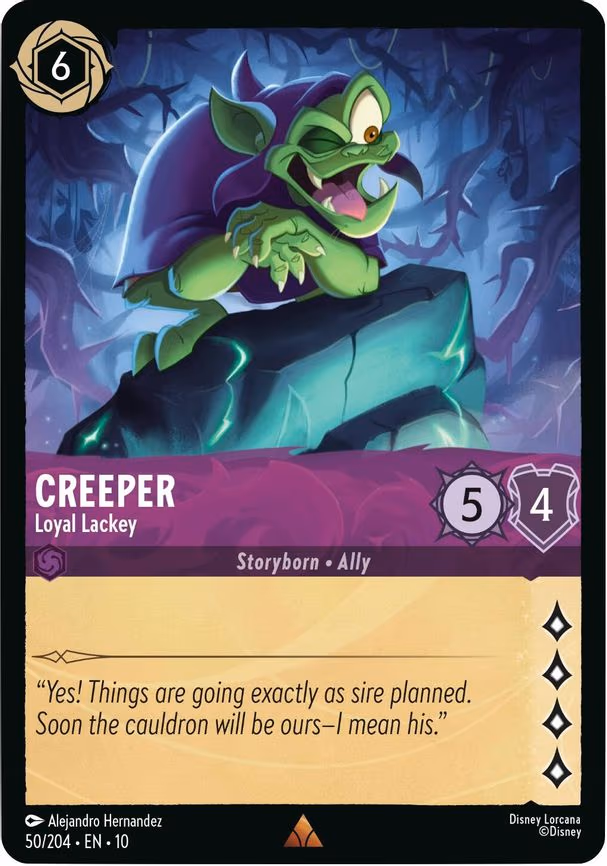 Creeper - Loyal Lackey - Rare (50/204)