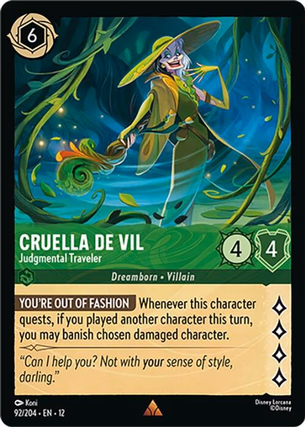Cruella De Vil - Judgmental Traveler
