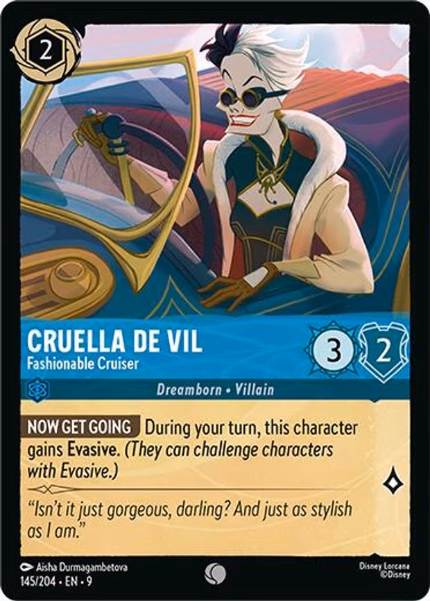 Cruella De Vil - Fashionable Cruiser - Common (145/204)
