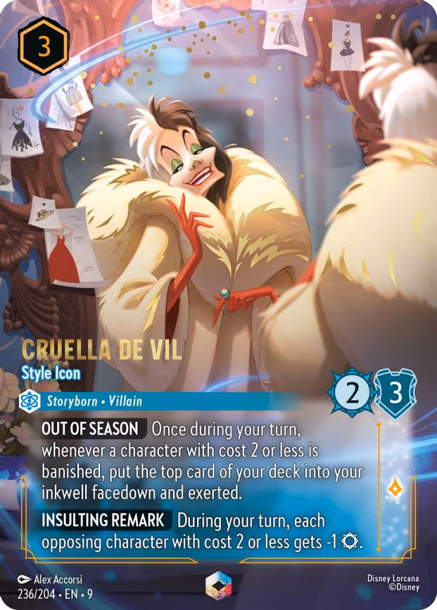Cruella De Vil - Style Icon (Enchanted) - Enchanted (236/204)