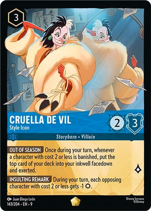 Cruella De Vil - Style Icon - Legendary (143/204)