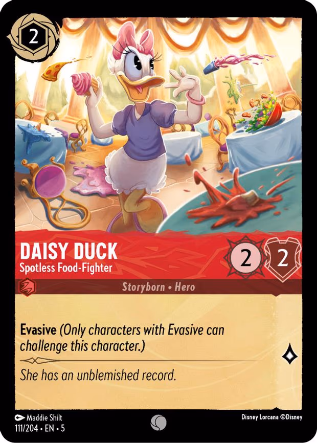 Daisy Duck - Spotless Food-Fighter - Common (111/204)