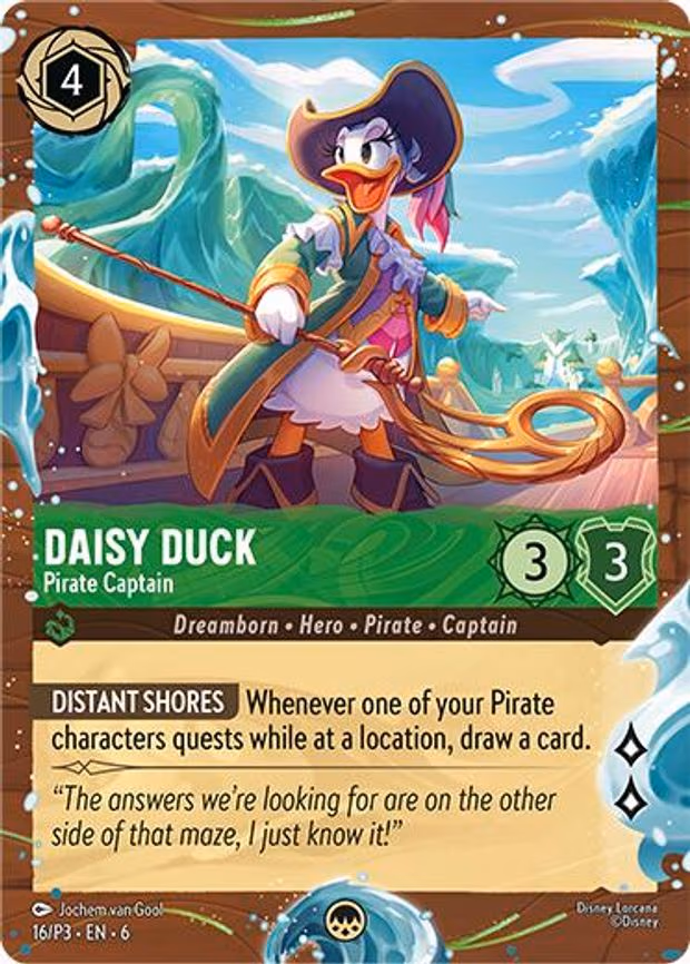 Daisy Duck - Pirate Captain