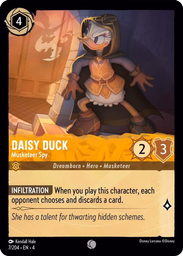 Daisy Duck - Musketeer Spy - Common (7/204)
