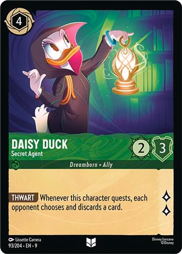 Daisy Duck - Secret Agent - Uncommon (93/204)