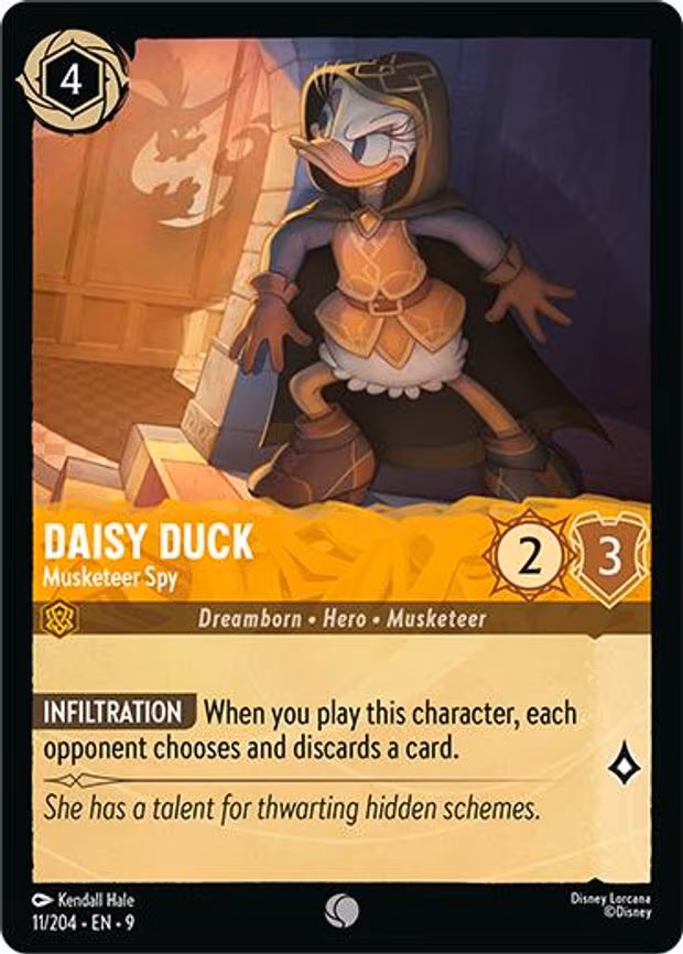 Daisy Duck - Musketeer Spy - Common (11/204)