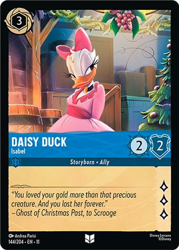 Daisy Duck - Isabel - Uncommon (144/204)