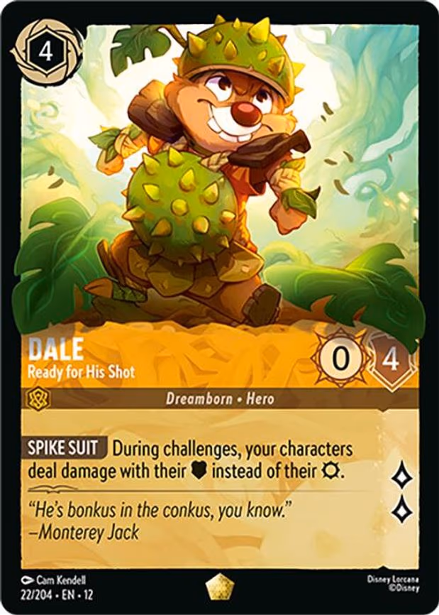 Dale - Ready for His Shot - Legendary (22/204)