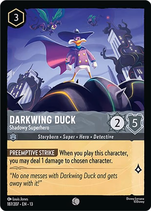 Darkwing Duck - Shadowy Superhero - Common (187/204)