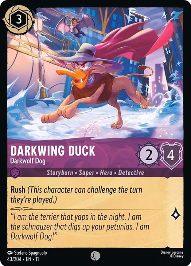 Darkwing Duck - Darkwolf Dog - Common (43/204)