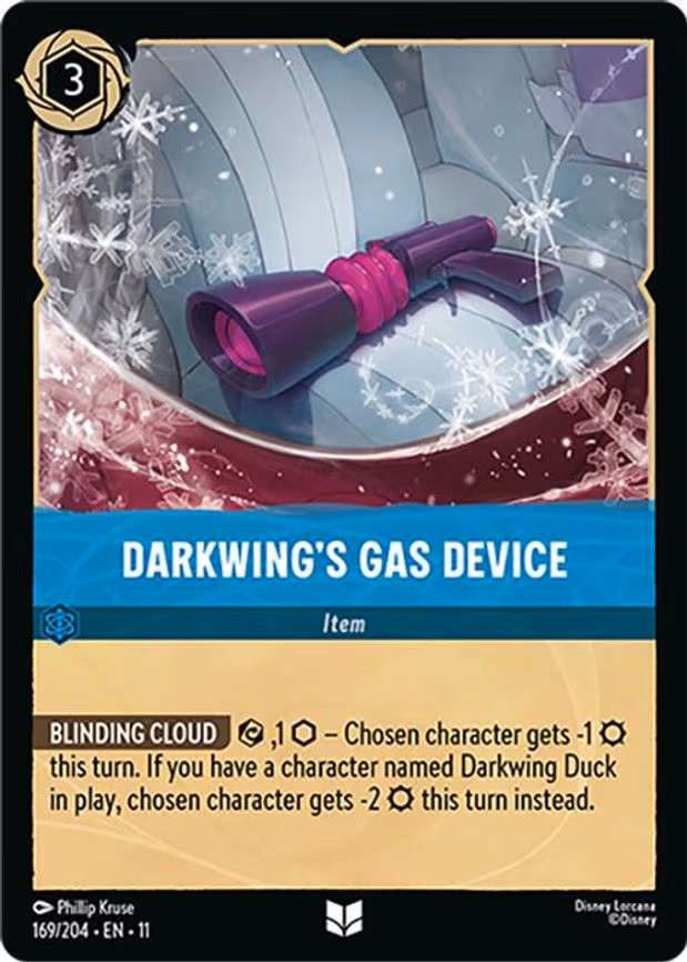 Darkwing's Gas Device - Uncommon (169/204)