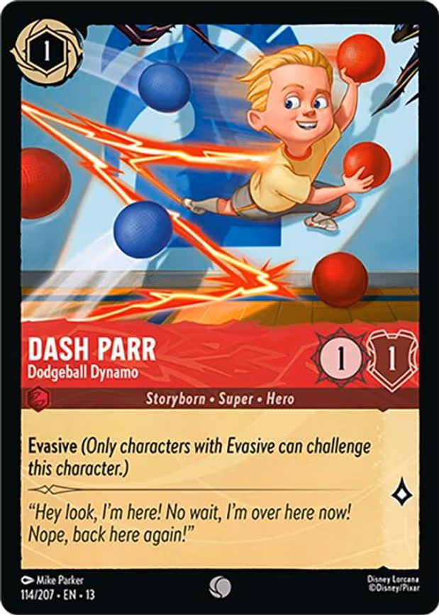 Dash Parr - Dodgeball Dynamo - Common (114/204)