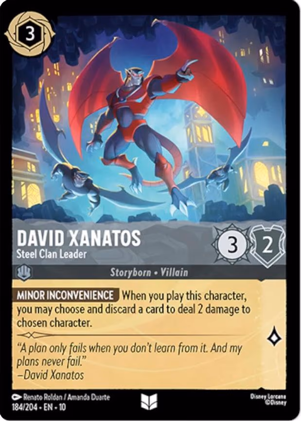 David Xanatos - Steel Clan Leader - Uncommon (184/204)