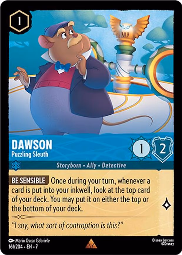 Dawson - Puzzling Sleuth - Rare (161/204)