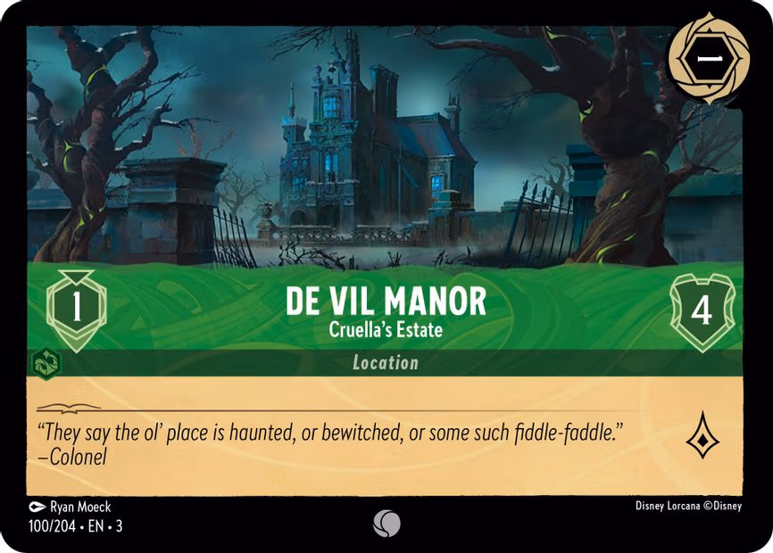De Vil Manor - Cruella's Estate - Common (100/204)