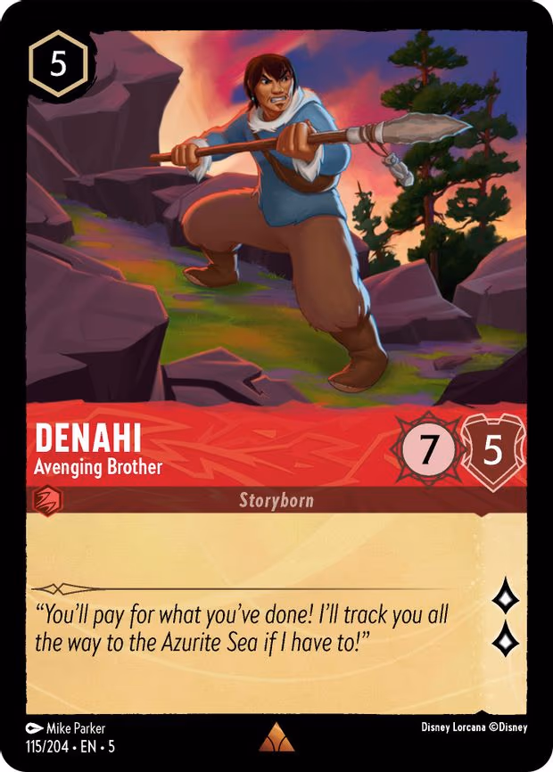 Denahi - Avenging Brother - Rare (115/204)