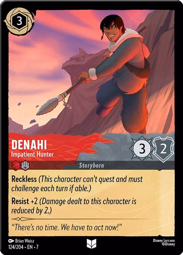 Denahi - Impatient Hunter - Uncommon (124/204)