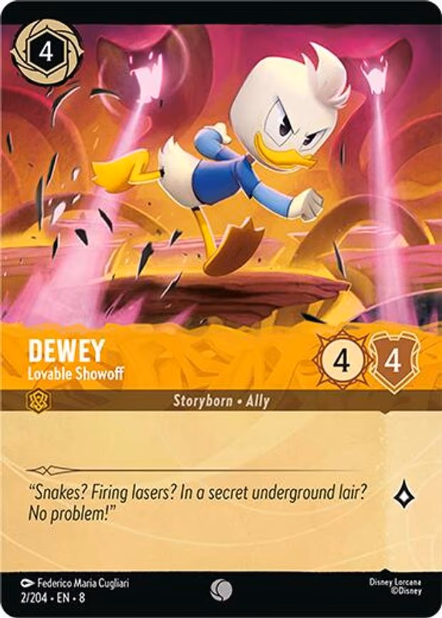 Dewey - Lovable Showoff - Common (2/204)