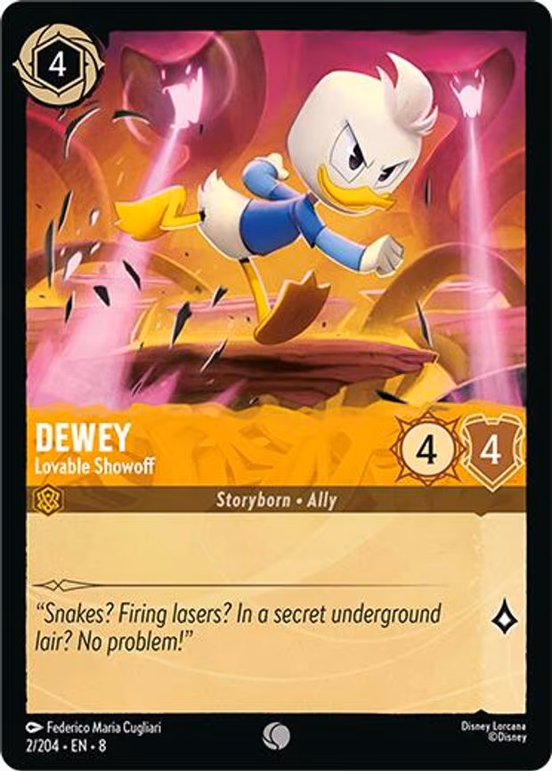 Dewey - Lovable Showoff - Common (2/204)