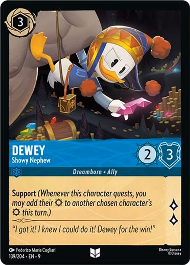 Dewey - Showy Nephew - Uncommon (139/204)