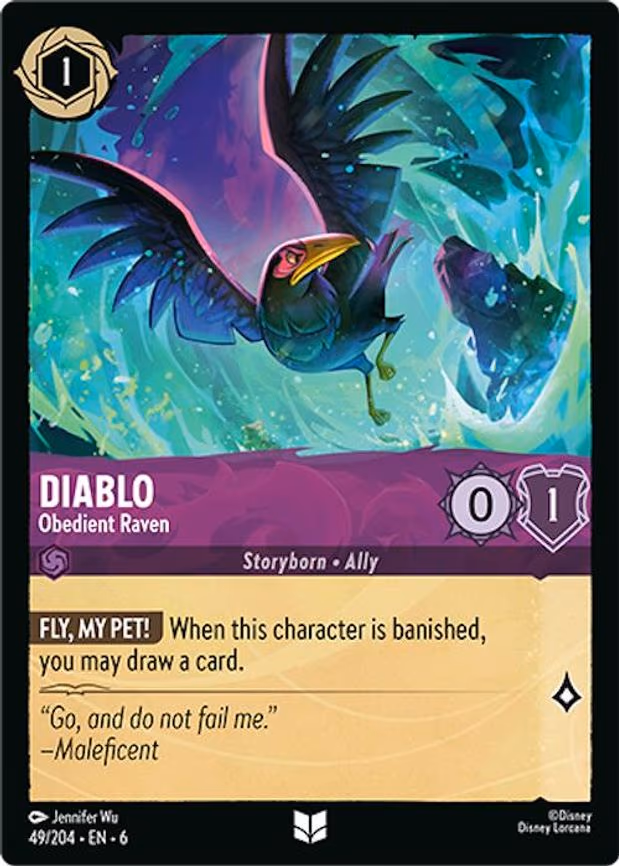 Diablo - Obedient Raven - Uncommon (49/204)
