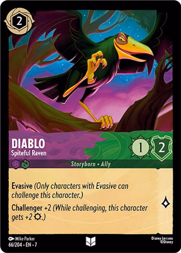 Diablo - Spiteful Raven - Uncommon (66/204)
