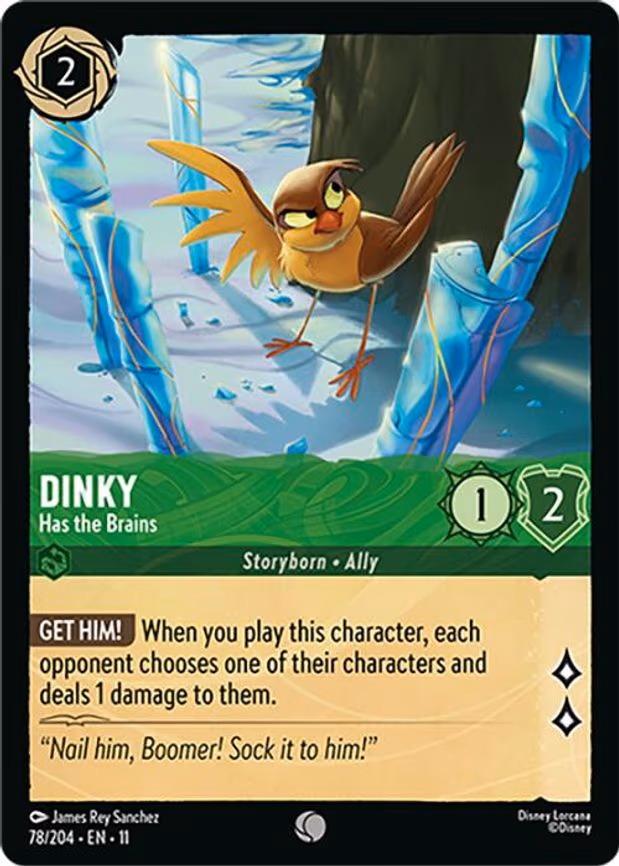 Dinky - Has the Brains - Common (78/204)